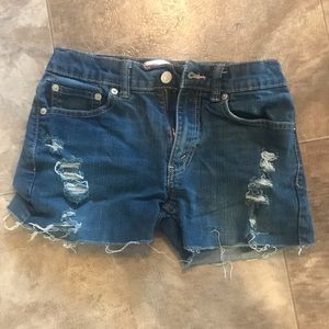Levi’s denim shorts
